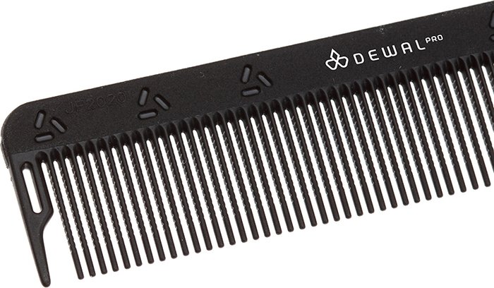 Расческа гребень Dewal Carbon Black JF2020