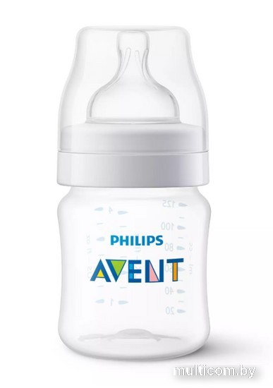 Набор бутылочек для кормления Philips Avent Anti-colic SCY100/02 (125 мл, 2 шт)