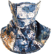 Шарф (бафф) FHM Mark 8523 (серый/оранжевый)