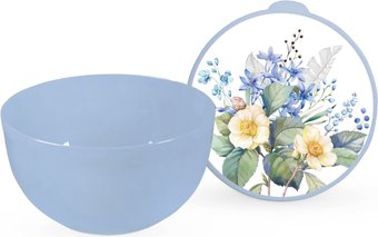 Миска для смешивания Полимербыт Цветущий сад 4359728