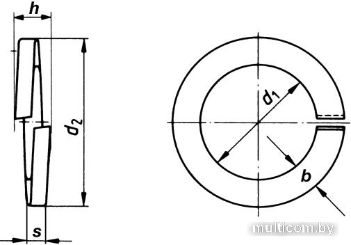 Шайба ЕКТ CV013010 (200шт)