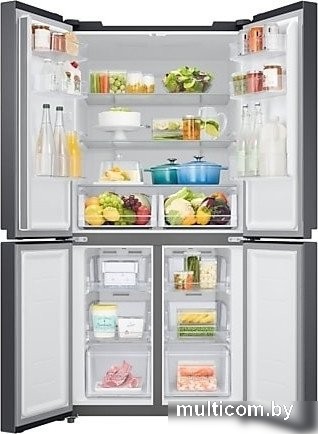 Четырёхдверный холодильник Samsung RF48A4000B4/WT