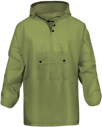 Дождевик Komfi Hoody Eva с капюшоном 100мкм (зеленый)