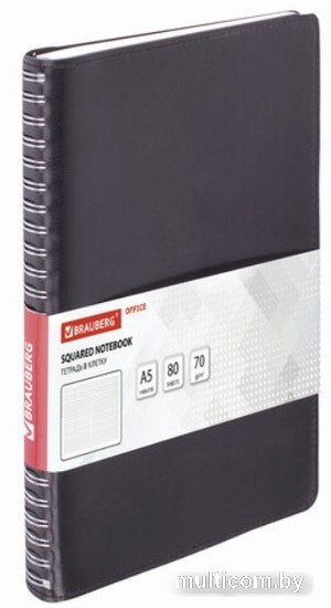 Блокнот BRAUBERG Office Pro 111046 (80 шт, черный)