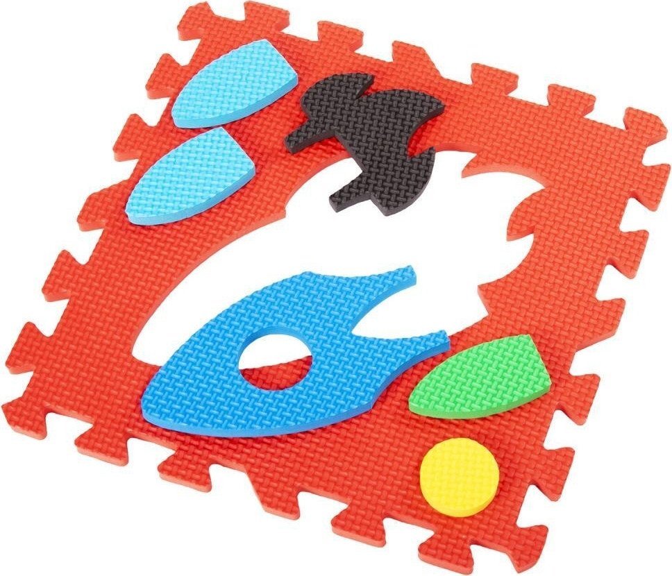 Коврик-пазл Юнландия Машинки 664667