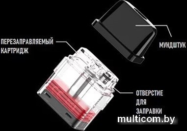 Набор картриджей Vaporesso для XROS Mesh 1.0 Ом Узкий (2мл, 4шт)