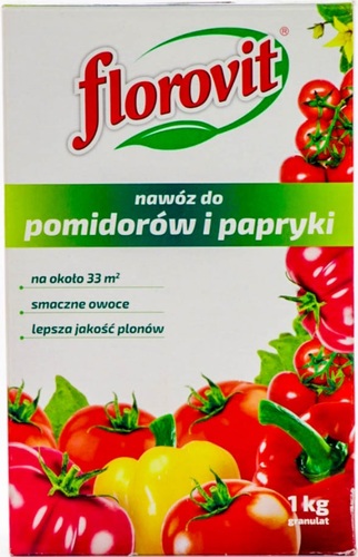 Удобрение Florovit Для томатов и перца (1 кг, коробка)