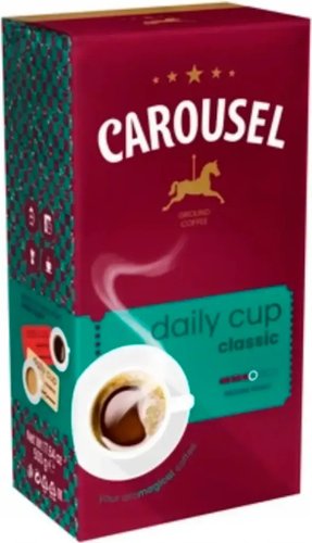 Кофе Carousel Daily Cup Classic молотый 500 г