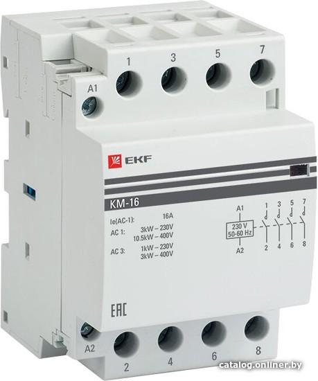 Контактор EKF PROxima km-3-16-40