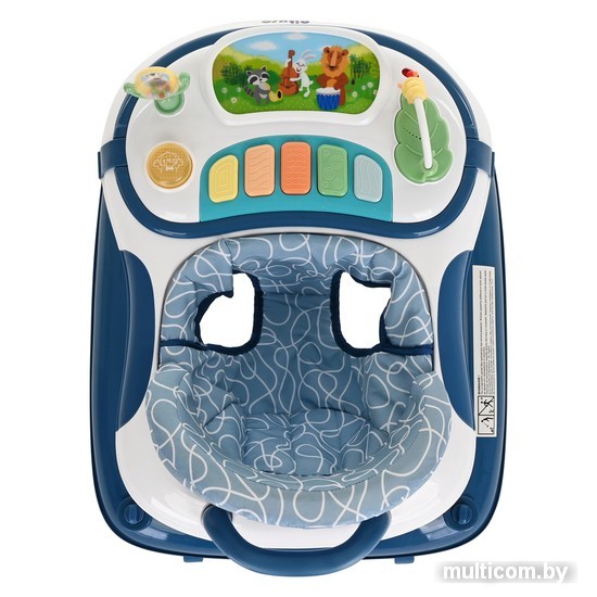 Ходунки Pituso Лесные музыканты W1123PB8 (синий)