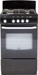 Кухонная плита De luxe 5040.38Г (Щ) (черный)
