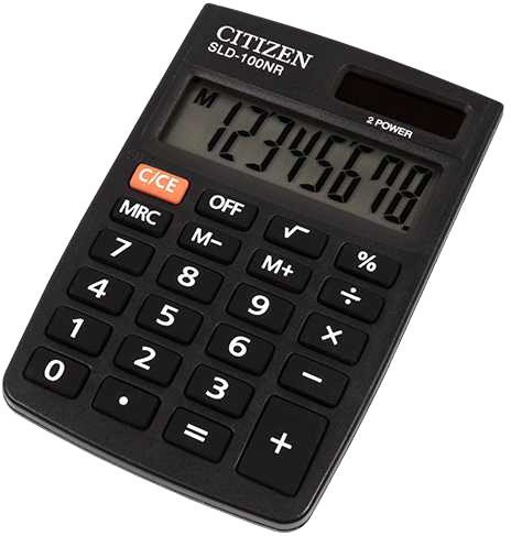 Калькулятор Citizen SLD-100NR