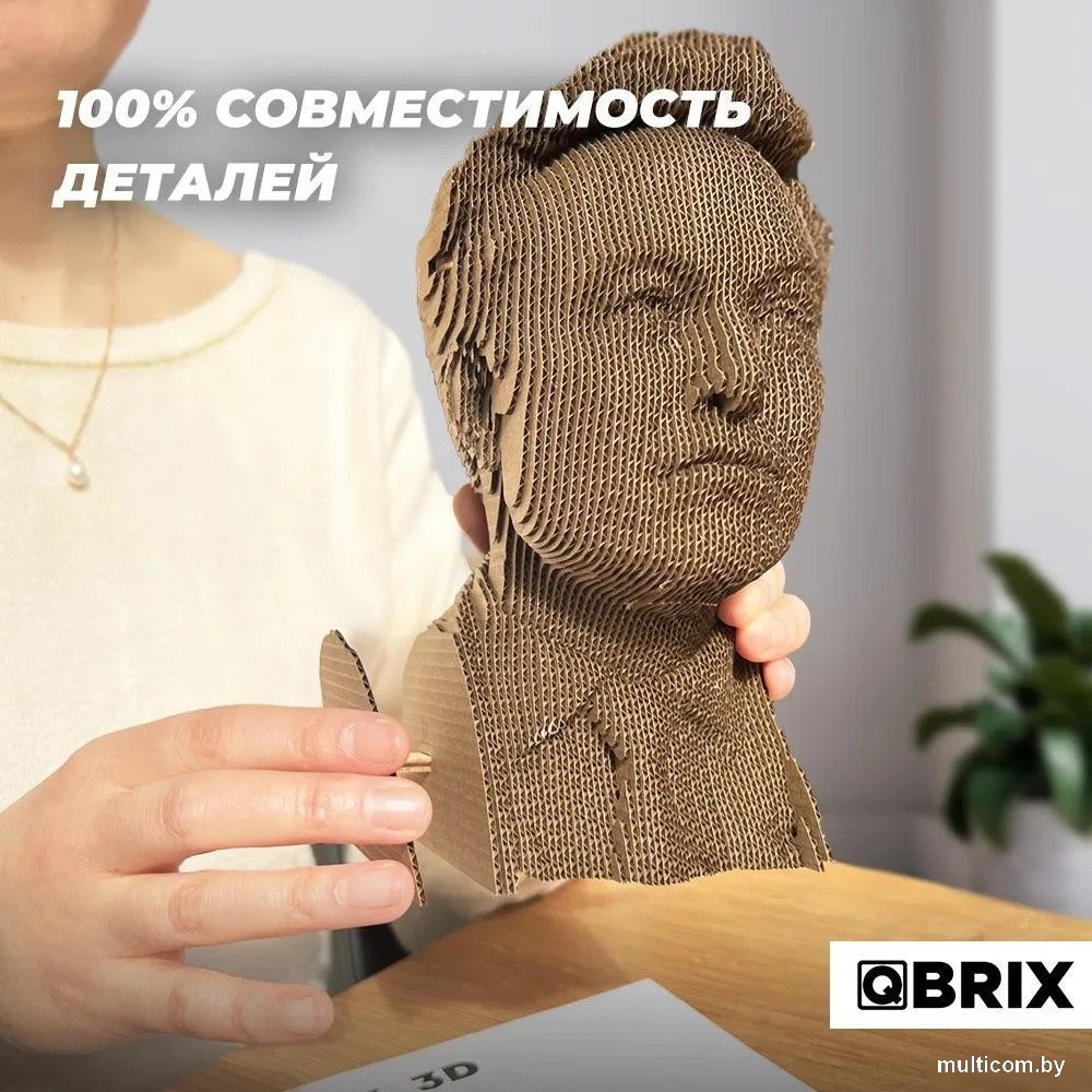 Конструктор QBRIX Илон Маск 3D 20027