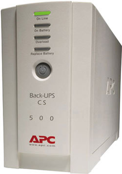 Источник бесперебойного питания APC Back-UPS CS 500VA (BK500EI)