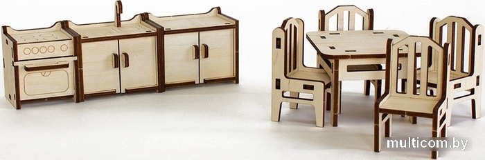 Сборная модель Woody Кухня 2161