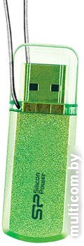 USB Flash Silicon-Power Helios 101 Green 64GB (SP064GBUF2101V1N)