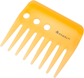 Расческа гребень Dewal Prosun CO-6800-SO (желтый)