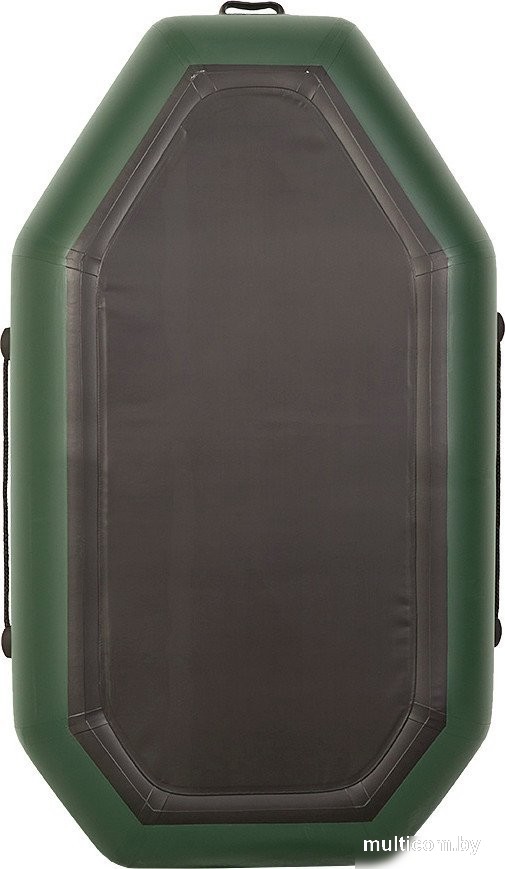 Гребная лодка Лоцман Гребная стандарт ЛС-200 ГР (зеленый)