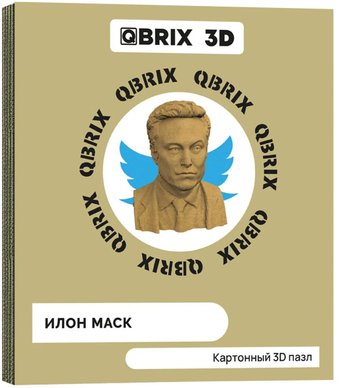 Конструктор QBRIX Илон Маск 3D 20027