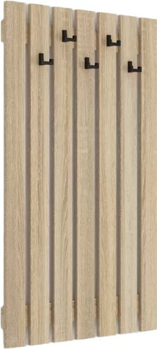 Вешалка для одежды MONOFIX Одос настенная (дуб сонома)