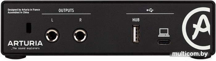 Аудиоинтерфейс Arturia MiniFuse 1 (черный)