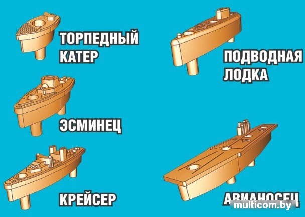 Настольная игра Десятое королевство Морской бой
