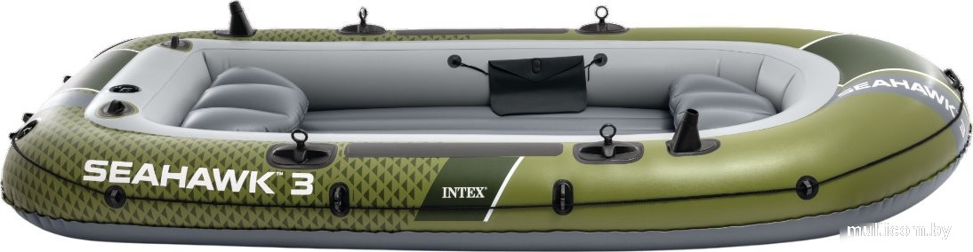 Моторно-гребная лодка Intex 66333NP Seahawk-3