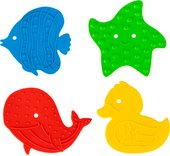 Набор игрушек для ванной Fancy Baby Мини-коврики MATS04