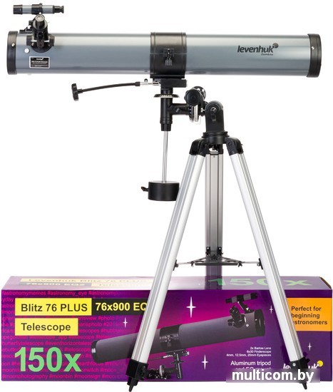 Телескоп Levenhuk Blitz 76 Plus