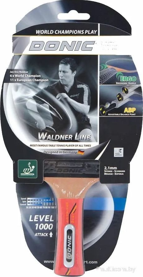 Ракетка для настольного тенниса Donic-Schildkrot Waldner 1000 751801