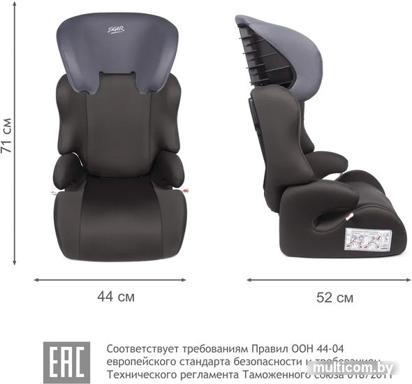 Детское автокресло Siger Смарт (маренго)