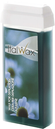 Воск ItalWax для депиляции Азуленовый в картридже (100 г)
