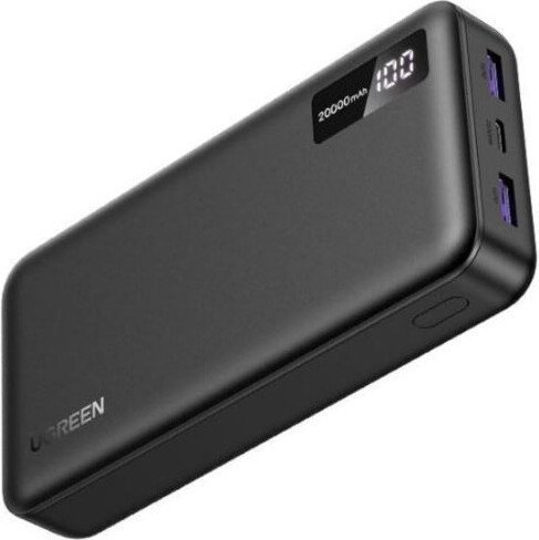 Внешний аккумулятор Ugreen PB312 20000mAh (черный)