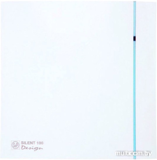 Вытяжной вентилятор Soler&Palau Silent-100 CHZ Silver Design [5210602800]