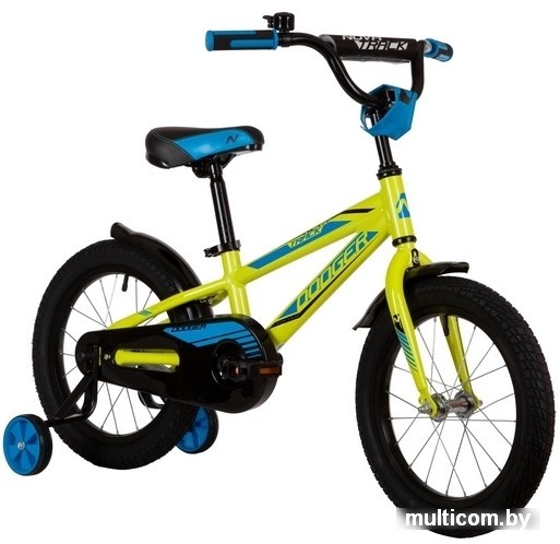 Детский велосипед Novatrack Dodger 16 2022 165ADODGER.GN22 (зеленый)