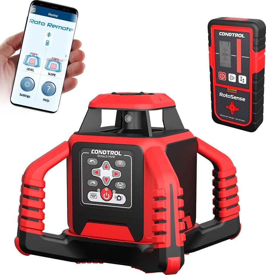 Лазерный нивелир Condtrol Rotech HVR
