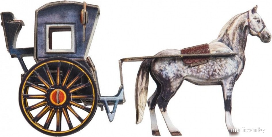 Сборная модель Умная Бумага Кэб 4627081554107