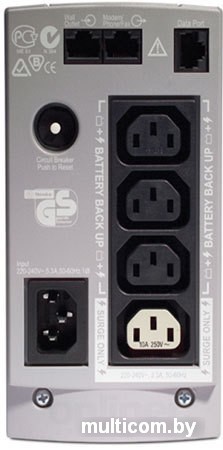 Источник бесперебойного питания APC Back-UPS CS 500VA (BK500EI)