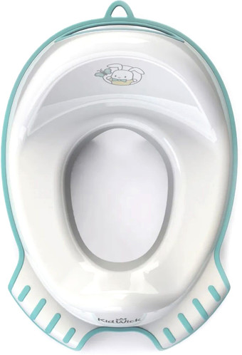 Детская накладка на унитаз Kidwick Флиппер KW120100 (белый/бирюзовый)