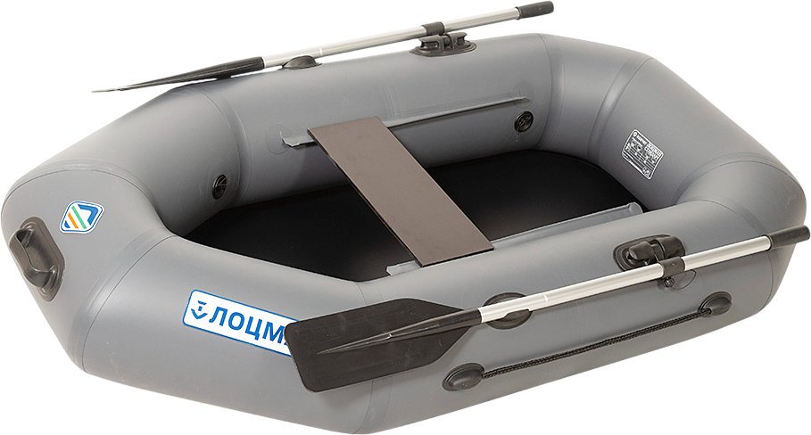 Гребная лодка Лоцман Гребная стандарт ЛС-220 (серый)