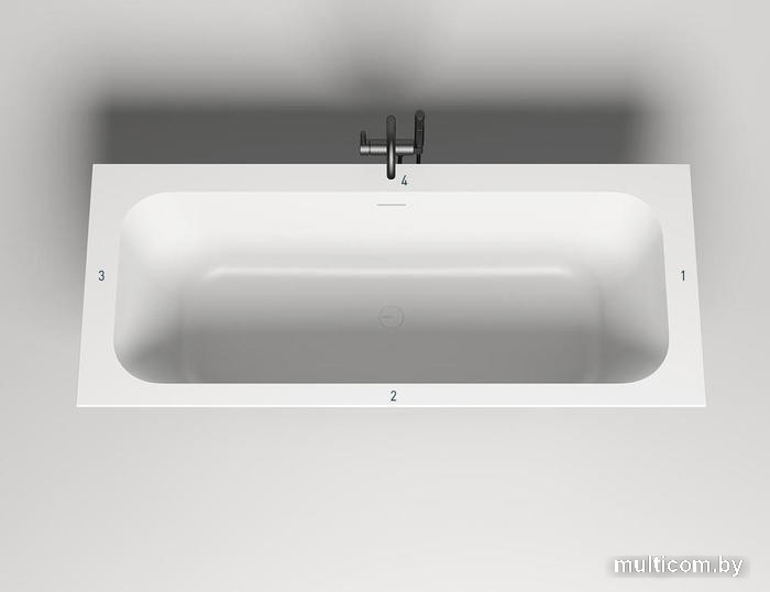 Ванна Salini Ornella Axis Kit 190x90 103522M (S-Stone, матовый)