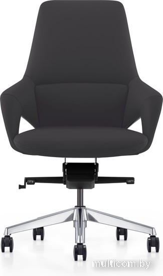 Кресло Norden Шопен LB FK 0005-B Black Leather (кожа/черный/алюминий)