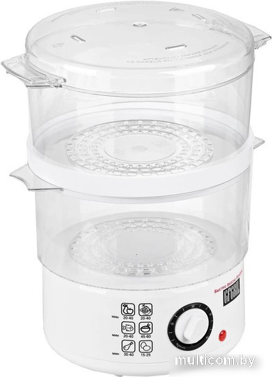 Пароварка GFgril GFS-2M (белый)