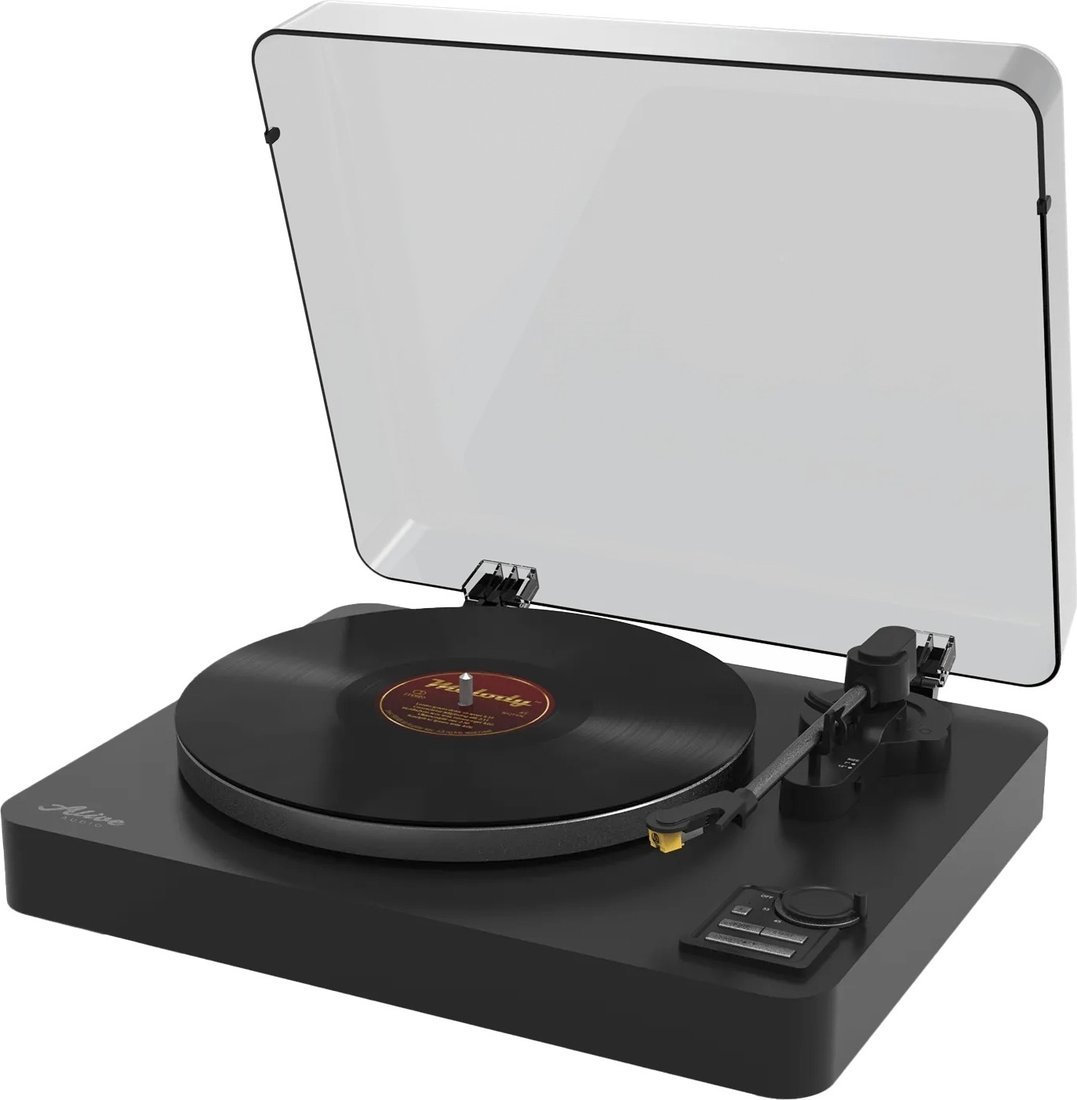 Виниловый проигрыватель Alive Audio Magna Black