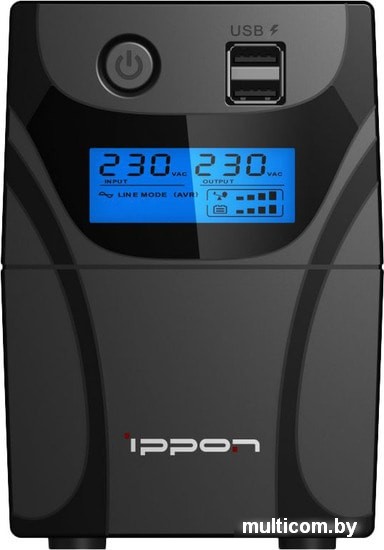 Источник бесперебойного питания IPPON Back Power Pro II 650 Euro