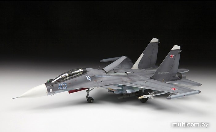 Сборная модель Звезда Российский истребитель Су-30СМ