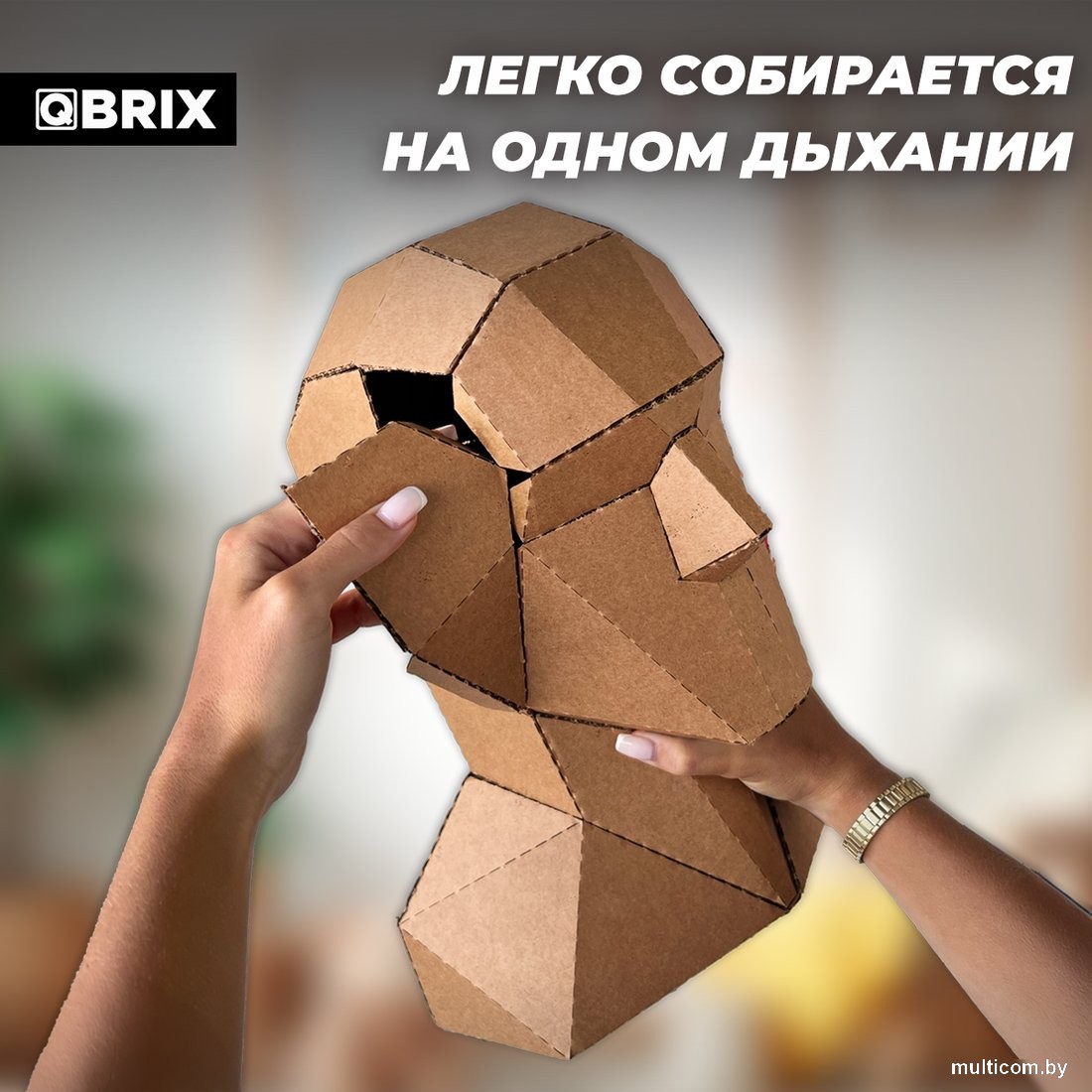 Конструктор QBRIX Голова-подставка 3D 20095