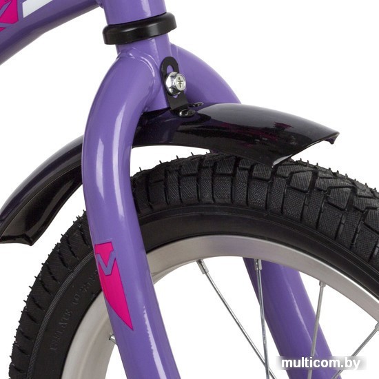 Детский велосипед Novatrack Strike 16 2022 163STRIKE.VL22 (фиолетовый)