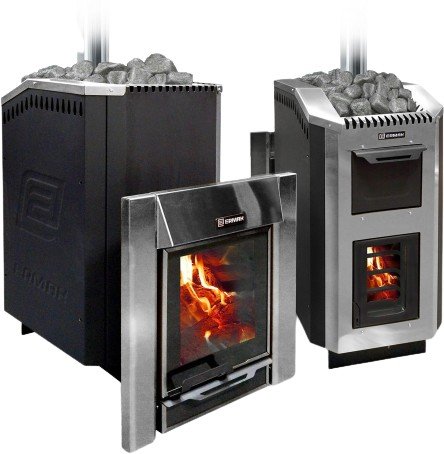 Банная печь Ermak 36 Люкс чугун