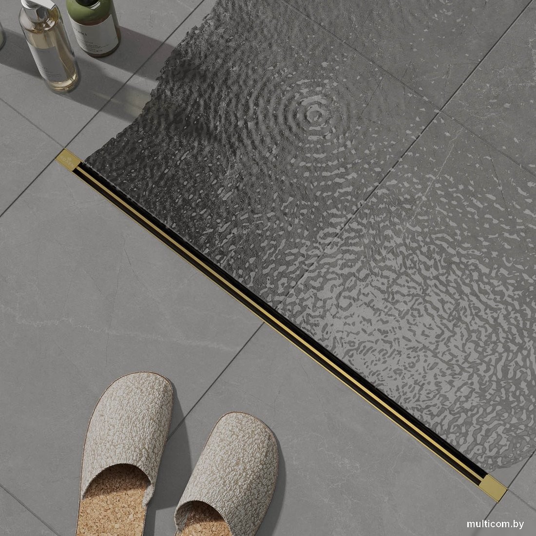 Трап/канал Roxen Slim Gold 91060-120GB